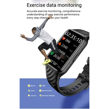 BLACKVIEW UNISEX SMARTWATCH BT5.2 IP68 BLACK