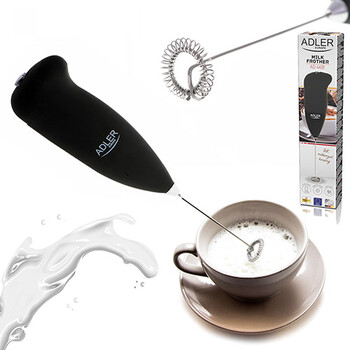 ADLER MILK FROTHER BLACK