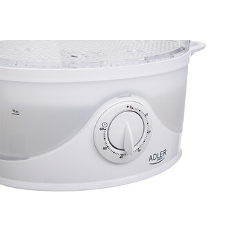 ADLER STEAM COOKER 9L 800W WHITE