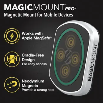 Scosche MP2WD-XTSP Μαγνητική Βάση για Κινητά και MagSafe συσκευές
