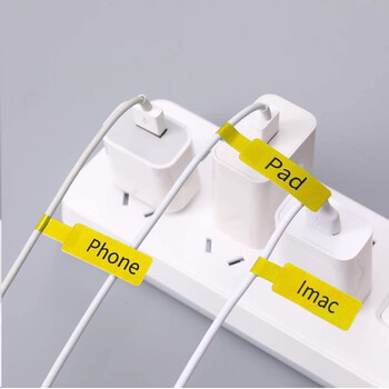 NIIMBOT THERMAL LABEL PAPER 12.5*74+35-65 CABLE YELLOW