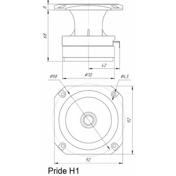 Ηχεία Αυτοκινήτου PRIDE - Bullet Tweeter H1 / Τεμάχιο