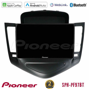 Pioneer sph-Pf97bt Series Chevrolet Cruze 2009-2012 Multimedia Station 9" (Tablet Style) με Carplay & Android Auto (Μαύρο) u-sph-Cv0045