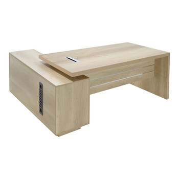 Γραφείο εργασίας αναστρέψιμο επαγγελματικό Amazon pakoworld σε φυσική απόχρωση 200x170x75εκ Γραφείο εργασίας αναστρέψιμο επαγγελματικό Amazon pakoworld σε φυσική απόχρωση 200x170x75εκ