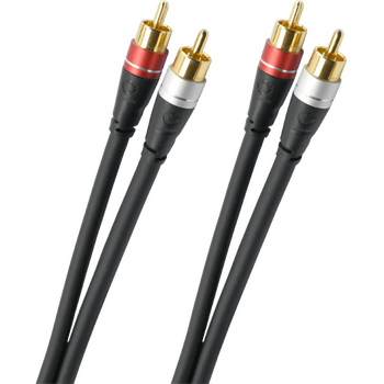 Oehlbach Audio Link Διπλό RCA 0.50m (Τεμάχιο)