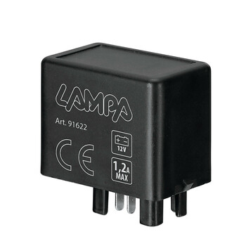 9162.2-LM LED FLASHER (ΦΛΑΣΙΕΡΑ)  7PIN ΓΙΑ LED ΦΛΑΣ 12V 1,2A max PLUG & PLAY LAMPA - 1 ΤΕΜ.