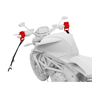 L9164.8 ΣΦΙΓΚΤΗΡΕΣ ΣΤΕΡΕΩΣΗΣ MOTO TIE DOWN CLAMPS ΓΙΑ ΣΤΗΡΙΞΗ ΑΠΟ ΤΑ ΧΕΡΟΥΛΙΑ ΣΕ ΜΑΥΡΟ ΧΡΩΜΑ LAMPA - 2 ΤΕΜ.