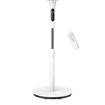 LGP ROUND BASE STAND FAN 16' 40CM 55W WITH REMOTE CONTROL AND TIMER WHITE
