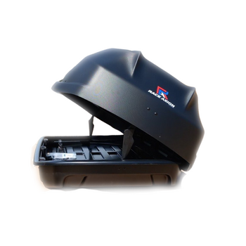 RA-410/65/RXJN ΜΠΑΓΚΑΖΙΕΡΑ ΟΡΟΦΗΣ RACE AXION 410L 87.02.N (ΜΑΥΡΗ/MAT - 175 X 87 X 46 cm - MAX 75 kg) MΕ ΔΙΠΛΟ ΑΝΟΙΓΜΑ - 1 Τεμ.