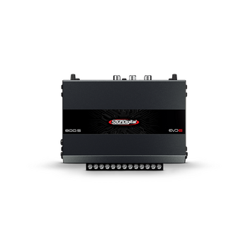 Soundigital  Sd800.5 Evo6  Power @ 4ω: 4 x 100w Rms
power @ 8ω: 4 x 66w Rms
subwoofer: 4ω: 1 x 400w Άμεση Παράδοση