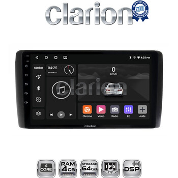 CLARION GL32070 Οθόνη OEM Multimedia Αυτοκινήτου για Nissan Leaf 2009 > 2017 (CarPlay/AndroidAuto/BT/GPS/WIFI/GPRS) electriclife