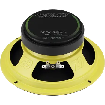 Ground Zero  Gzcm 8.0xspl  Ζευγοσ
200 mm / 8″ High Power Midrange Speaker Άμεση Παράδοση