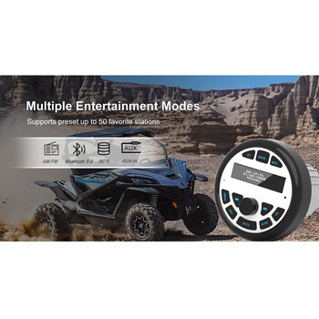 DIQ YT830BW (RADIO - BT 5.0 - USB - AUX - 110mm)
