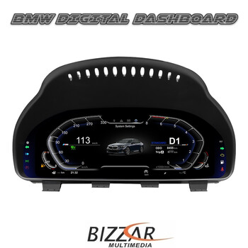 Bmw F06/ F07/ F10/ F12/ F13/ F01/ F25/ F26/ F15/ f16 Digital lcd Instrument Cluster 12.3" με hd Οθόνη 1920*720 u-dic-C9101