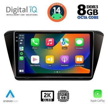 DIGITAL IQ BXF 11605_CPAA (10inc) MULTIMEDIA TABLET for SKODA SUPERB mod. 2015>