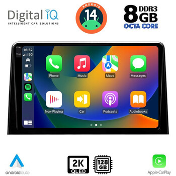 DIGITAL IQ BXF 11082_CPAA (10inc) MULTIMEDIA TABLET for CITROEN BERLINGO – OPEL COMBO – PEUGEOT PARTNER – TOYOTA PROACE mod. 2018> - FIAT DOBLO mod. 2022>