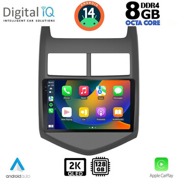 DIGITAL IQ BXF 11074_CPAA (9inc) MULTIMEDIA TABLET for CHEVROLET AVEO mod. 2011-2014