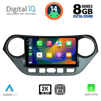 DIGITAL IQ BXF 11224_CPAA (9inc) MULTIMEDIA TABLET for HYUNDAI i10 mod. 2014-2020