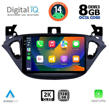 DIGITAL IQ BXF 11486_CPAA (9inc) MULTIMEDIA TABLET for OPEL ADAM - CORSA E  mod. 2014-2021