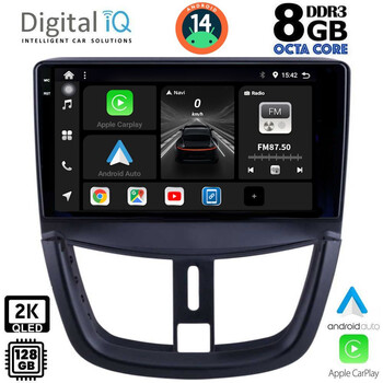 DIGITAL IQ BXF 11507_CPAA (9inc) MULTIMEDIA TABLET for PEUGEOT 207 mod. 2007>