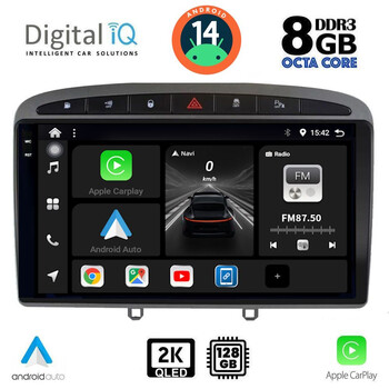DIGITAL IQ BXF 11513_CPAA (9inc) MULTIMEDIA TABLET for PEUGEOT 308 mod.2007-2012 - RCZ mod.2009-2015