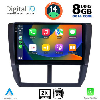DIGITAL IQ BXF 11662_CPAA (9inc) MULTIMEDIA TABLET for SUBARU FORESTER - IMPREZA - XV mod. 2008-2013