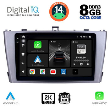 DIGITAL IQ BXF 11705_CPAA (9inc) MULTIMEDIA TABLET for TOYOTA AVENSIS (T27) mod. 2009-2015
