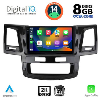 DIGITAL IQ BXF 11720_CPAA (9inc) MULTIMEDIA TABLET for TOYOTA HILUX mod. 2005-2016