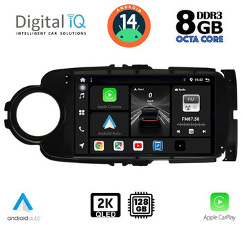 DIGITAL IQ BXF 11737_CPAA (9inc) MULTIMEDIA TABLET for TOYOTA YARIS mod. 2011-2015