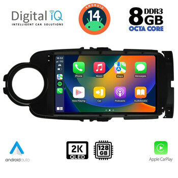 DIGITAL IQ BXF 11737_CPAA (9inc) MULTIMEDIA TABLET for TOYOTA YARIS mod. 2011-2015