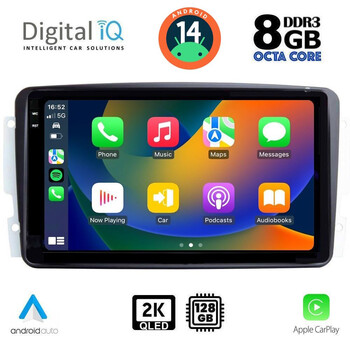 DIGITAL IQ BXF 11401_CPAA (9inc) MULTIMEDIA TABLET for MERCEDES CLK (W209) mod. 2000-2004