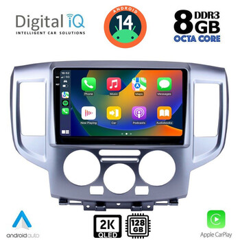 DIGITAL IQ BXF 11458_CPAA (9inc) MULTIMEDIA TABLET for NISSAN NV 200 mod. 2009>