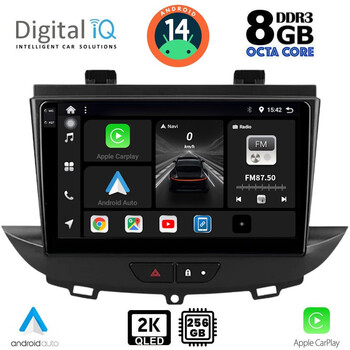 DIGITAL IQ BXF 11490_CPAA (9inc) MULTIMEDIA TABLET for OPEL CROSSLAND – GRANDLAND mod. 2017>