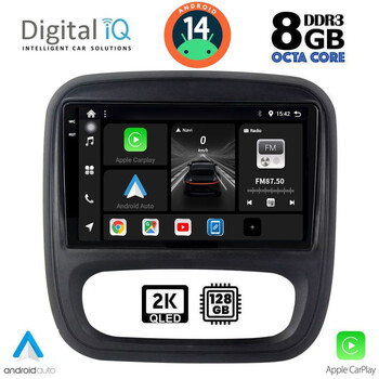 DIGITAL IQ BXF 11499_CPAA (9inc) MULTIMEDIA TABLET for OPEL VIVARO – RENAULT TRAFIC – FIAT TALENDO – NISSAN NV 300 mod. 2014>
