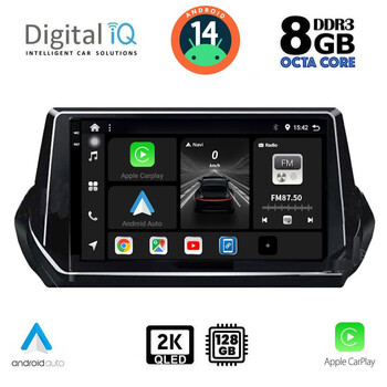 DIGITAL IQ BXF 11509_CPAA (9inc) MULTIMEDIA TABLET for PEUGEOT 208 – 2008 mod. 2021>