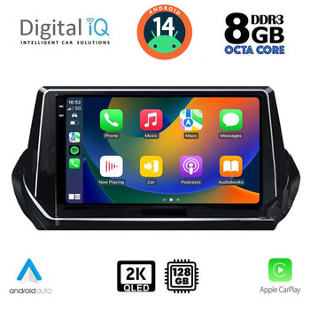 DIGITAL IQ BXF 11509_CPAA (9inc) MULTIMEDIA TABLET for PEUGEOT 208 – 2008 mod. 2021>
