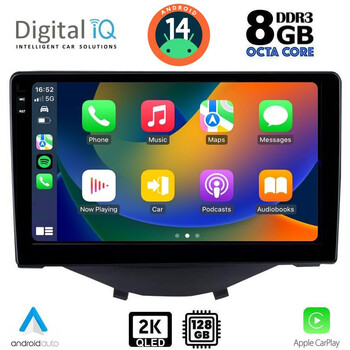 DIGITAL IQ BXF 11715_CPAA CLIMA (9inc) MULTIMEDIA TABLET for CITROEN C1-PEUGEOT 108-TOYOTA AYGO mod. 2014>