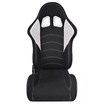OEM  ΚΑΘΙΣΜΑ RACE ΑΝΑΚΛΙΝΩΜΕΝΟ ΥΦΑΣΜΑΤΙΝΟ - Μ/ΓΚΡΙ-ΔΕΞΙ