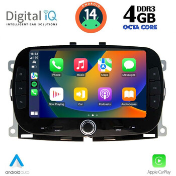 DIGITAL IQ MSG 498_CPA (7'' DECK) MULTIMEDIA SYSTEM for FIAT 500 mod. 2016>