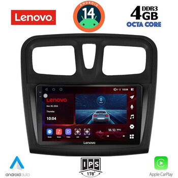 LENOVO SSV 8108SQ_CPA (9inc) MULTIMEDIA TABLET for DACIA LOGAN – SANDERO mod. 2012-2019