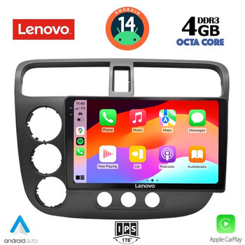 LENOVO SSV 8187_CPA (9inc) MULTIMEDIA TABLET for HONDA CIVIC 4D mod. 2001-2006