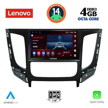 LENOVO SSV 8437_CPA CLIMA (9inc) MULTIMEDIA TABLET for MITSUBISHI L200 mod. 2015> με CLIMA