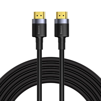 Baseus Cafule 4KHDMI Male To 4KHDMI Male Adapter Cable 5m Black (CADKLF-H01) (BASCADKLF-H01)
