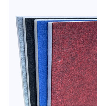 Audiodesigner Colour Ceiling Panels Red/Black Χωνευτά Ηχοαπορροφητικά Πάνελ Οροφής 60x60x2,5 cm (6 Τεμάχια)