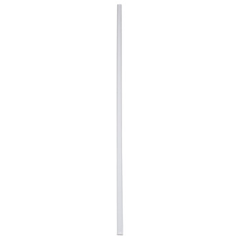 GloboStar® SURFACE-PROFILE 70805-2M Προφίλ Αλουμινίου - Βάση & Ψύκτρα Ταινίας LED με Λευκό Γαλακτερό Κάλυμμα - Επιφανειακή Χρήση - Πατητό Κάλυμμα - Ασημί - 2 Μέτρα - Πακέτο 5 Τεμαχίων - Μ200 x Π1.6 x Υ0.7cm