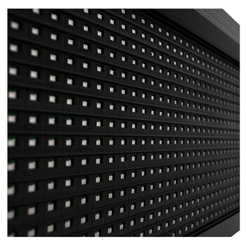 GloboStar® DISPLAY 90264 Κυλιόμενη Ψηφιακή Επιγραφή P10 Μονής Όψης LED AC 220-240V Αδιάβροχο IP54 Πορτοκαλί - WiFi Control μέσω FK APP - Αισθητήρας Θερμοκρασίας & Υγρασίας - Μ168 x Π9 x Υ24cm - 2 Χρόνια Εγγύηση