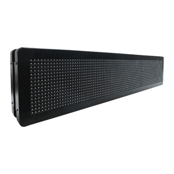 GloboStar® DISPLAY 90305 Κυλιόμενη Ψηφιακή Επιγραφή P10 Διπλής Όψης LED AC 220-240V Αδιάβροχο IP65 RGBW - WiFi Control μέσω FK APP - Αισθητήρας Θερμοκρασίας & Υγρασίας - Μ104 x Π12 x Υ20cm - 2 Χρόνια Εγγύηση