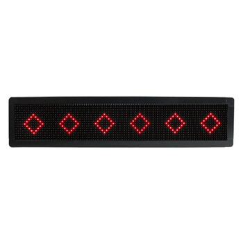 GloboStar® DISPLAY 90305 Κυλιόμενη Ψηφιακή Επιγραφή P10 Διπλής Όψης LED AC 220-240V Αδιάβροχο IP65 RGBW - WiFi Control μέσω FK APP - Αισθητήρας Θερμοκρασίας & Υγρασίας - Μ104 x Π12 x Υ20cm - 2 Χρόνια Εγγύηση