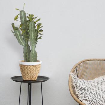 GloboStar® Artificial Garden CEREUS JAMACARU CACTUS 20102 Τεχνητό Διακοσμητικό Φυτό Κάκτος Κηρίος Υ62cm