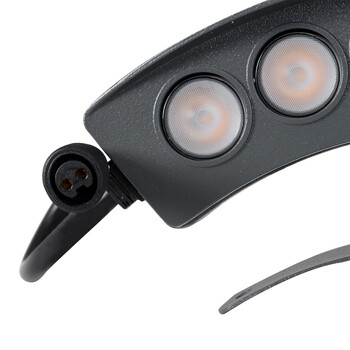 GLOBOSTAR® TREELIGHT-PLANTE 90455 Κυρτή Μπάρα Φωτισμού Wall Washer για Φυτά - Δέντρα LED 6W 630lm 15° DC 24V Αδιάβροχο IP67 Πορτοκαλί 2200K Dimmable - Γκρι Ανθρακί - Μ17.5 x Π4.5 x Υ8cm - 3 Χρόνια Εγγύηση